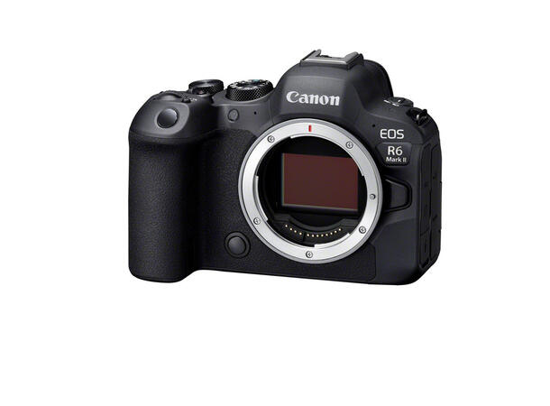 Canon EOS R6 Mark II kit 24-105 f4-7.1 Kompakt speilløst med 40b/s, 6K video